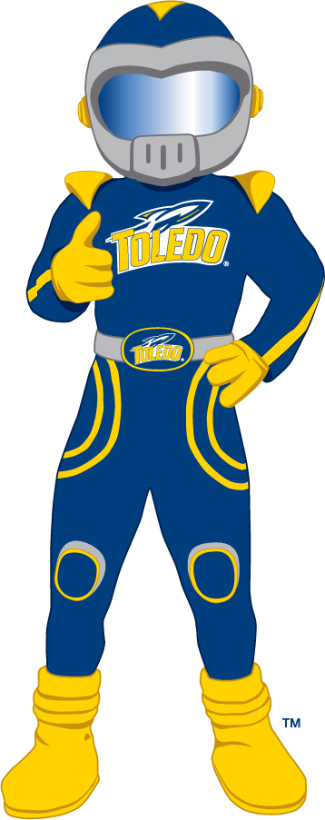 Toledo Rockets 2015-Pres Mascot Logo diy DTF decal sticker